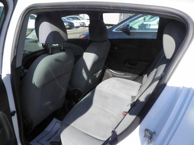 2014 Summit White Chevrolet Sonic LS Auto 5-Door (1G1JA6SG9E4) with an 1.8L L4 DOHC 24V engine, 6-Speed Automatic transmission, located at 19521 New George's Creek Rd SW, Barton, MD, 21521, (301) 463-2404, 39.524323, -79.017906 - Photo#3