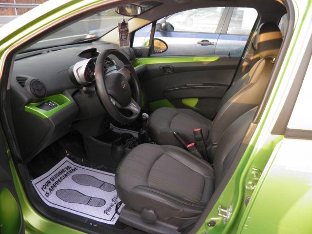 2015 GREEN Chevrolet Spark LS Manual (KL8CA6S9XFC) with an 1.2L L4 16V DOHC engine, 5SP transmission, located at 19521 New George's Creek Rd SW, Barton, MD, 21521, (301) 463-2404, 39.524323, -79.017906 - Photo #1
