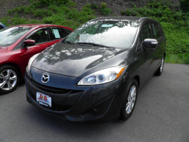 2013 GRAY MAZDA MAZDA5 Sport AT (JM1CW2BL0D0) with an 2.5L L4 DOHC 16V engine, 5-Speed Automatic transmission, located at 15520 McMullen Hwy SW, Belair, MD, 21502, (301) 729-3700, 39.581375, -78.846451 - Photo #0