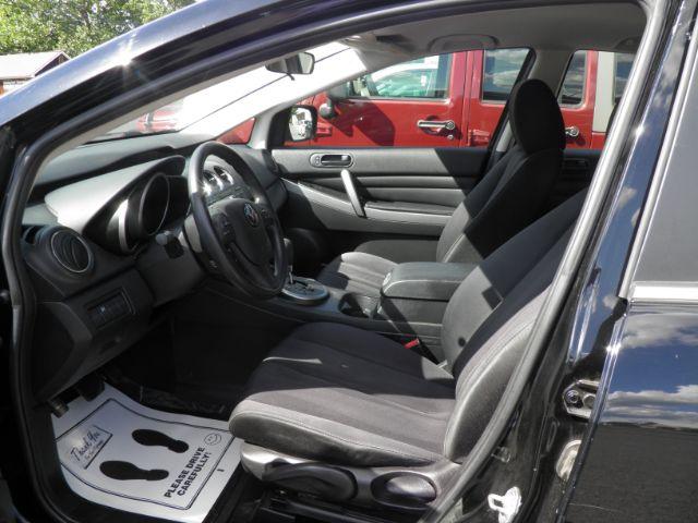 2012 Black Mazda CX-7 i SV (JM3ER2AM6C0) with an 2.5L I4 engine, AT transmission, located at 15520 McMullen Hwy SW, Belair, MD, 21502, (301) 729-3700, 39.581375, -78.846451 - Photo#1