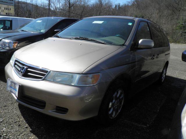 2004 TAN Honda Odyssey EX w/ Leather and Navigation (5FNRL18794B) with an 3.5L V6 engine, AT transmission, located at 19521 New George's Creek Rd SW, Barton, MD, 21521, (301) 463-2404, 39.524323, -79.017906 - Photo #0