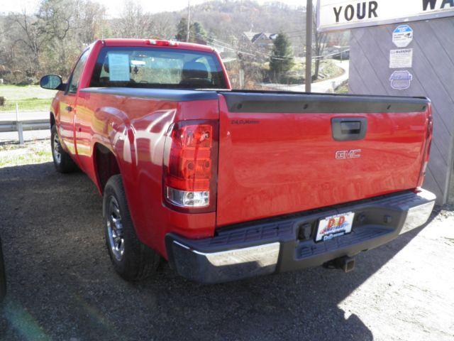 2012 RED GMC Sierra 1500 Work Truck 2WD (1GTN1TEXXCZ) with an 4.3l V6 engine, AT transmission, located at 19521 New George's Creek Rd SW, Barton, MD, 21521, (301) 463-2404, 39.524323, -79.017906 - Photo #3