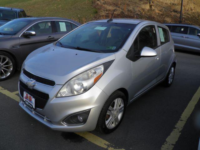 2014 Silver Chevrolet Spark 1LT Auto (KL8CD6S99EC) with an 1.2L I4 engine, AT transmission, located at 15520 McMullen Hwy SW, Belair, MD, 21502, (301) 729-3700, 39.581375, -78.846451 - Photo#0