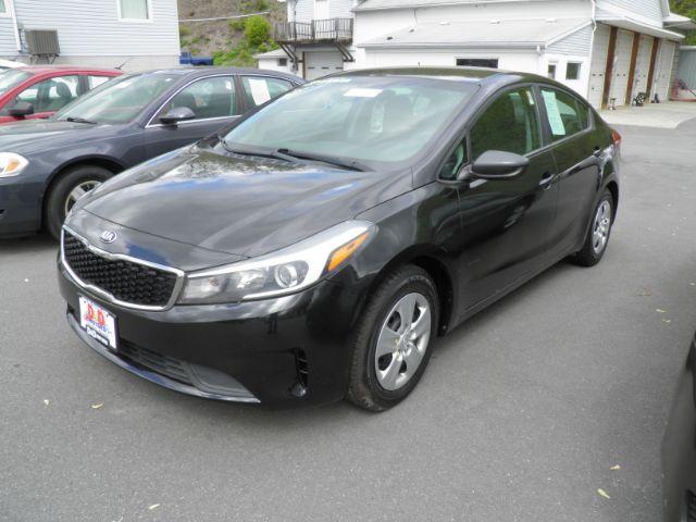 2017 BLACK Kia Forte LX 6A (3KPFK4A79HE) with an 2.0l L4 engine, AT transmission, located at 19521 New George's Creek Rd SW, Barton, MD, 21521, (301) 463-2404, 39.524323, -79.017906 - Photo #0