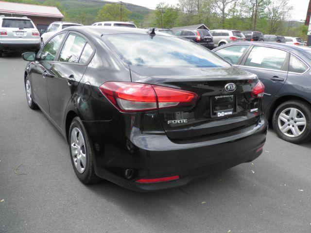 2017 BLACK Kia Forte LX 6A (3KPFK4A79HE) with an 2.0l L4 engine, AT transmission, located at 19521 New George's Creek Rd SW, Barton, MD, 21521, (301) 463-2404, 39.524323, -79.017906 - Photo #3