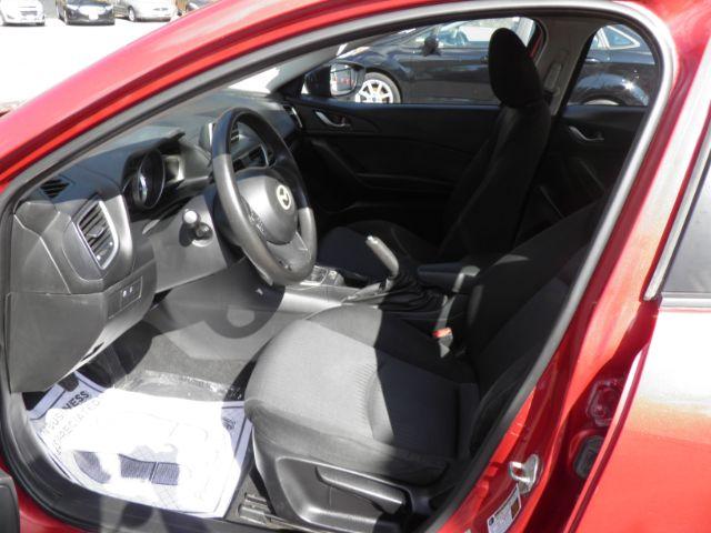 2014 RED MAZDA 3 i SV (JM1BM1T79E1) with an 2.0l L4 engine, MAN transmission, located at 15520 McMullen Hwy SW, Belair, MD, 21502, (301) 729-3700, 39.581375, -78.846451 - Photo#1