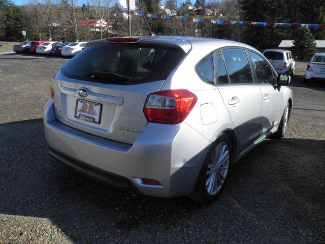 2013 SILVER Subaru Impreza Premium Plus 5-Door+ (JF1GPAD6XD2) with an 2.0L H4 DOHC 16V engine, AT transmission, located at 19521 New George's Creek Rd SW, Barton, MD, 21521, (301) 463-2404, 39.524323, -79.017906 - Photo #4