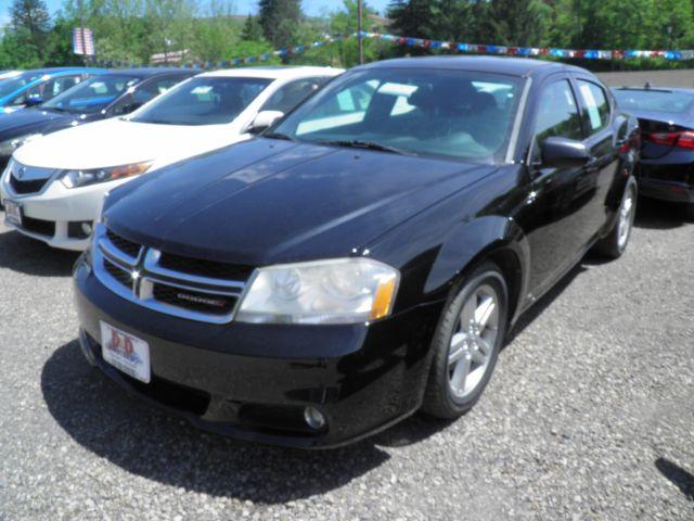 2014 BLACK Dodge Avenger SXT (1C3CDZCBXEN) with an 2.4l L4 engine, AT transmission, located at 19521 New George's Creek Rd SW, Barton, MD, 21521, (301) 463-2404, 39.524323, -79.017906 - Photo #0