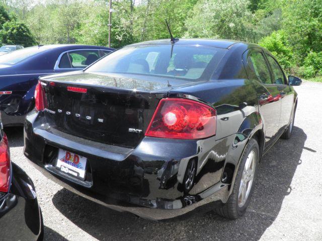 2014 BLACK Dodge Avenger SXT (1C3CDZCBXEN) with an 2.4l L4 engine, AT transmission, located at 19521 New George's Creek Rd SW, Barton, MD, 21521, (301) 463-2404, 39.524323, -79.017906 - Photo #4
