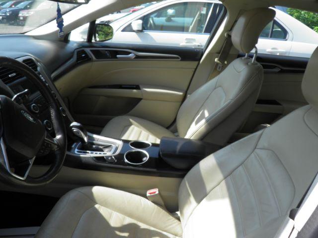 2014 White Ford Fusion SE (3FA6P0HD7ER) with an 1.5L I4 engine, AT transmission, located at 19521 New George's Creek Rd SW, Barton, MD, 21521, (301) 463-2404, 39.524323, -79.017906 - Photo#1