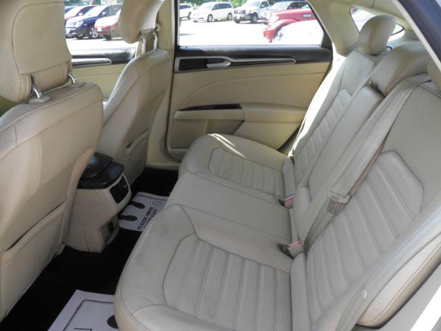 2014 White Ford Fusion SE (3FA6P0HD7ER) with an 1.5L I4 engine, AT transmission, located at 19521 New George's Creek Rd SW, Barton, MD, 21521, (301) 463-2404, 39.524323, -79.017906 - Photo#3