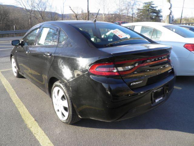 2016 BLACK Dodge Dart SE (1C3CDFAA1GD) with an 2.0L L4 engine, located at 15520 McMullen Hwy SW, Belair, MD, 21502, (301) 729-3700, 39.581375, -78.846451 - Photo#4