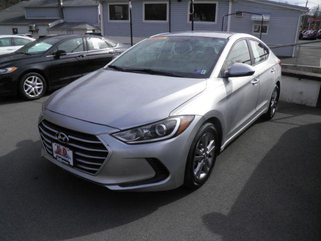 2017 SILVER Hyundai Elantra Value Edition 6A (KMHD84LF6HU) with an 1.8l L4 engine, AT transmission, located at 19521 New George's Creek Rd SW, Barton, MD, 21521, (301) 463-2404, 39.524323, -79.017906 - Photo #0