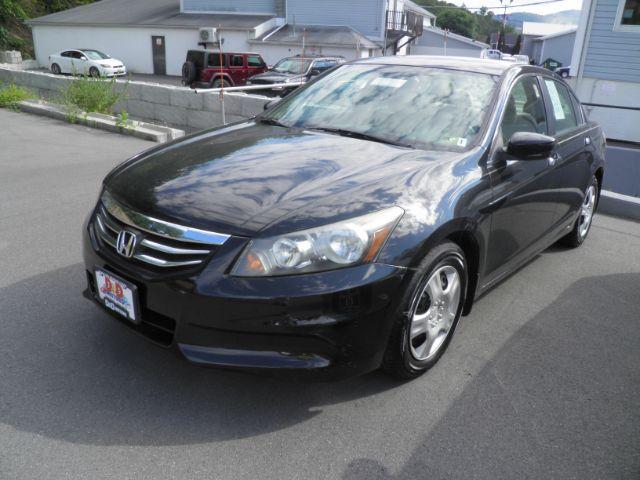 2012 Black Honda Accord LX Sedan AT (1HGCP2F37CA) with an 2.4L I4 engine, AT transmission, located at 15520 McMullen Hwy SW, Belair, MD, 21502, (301) 729-3700, 39.581375, -78.846451 - Photo#0