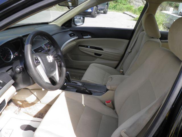 2012 Black Honda Accord LX Sedan AT (1HGCP2F37CA) with an 2.4L I4 engine, AT transmission, located at 15520 McMullen Hwy SW, Belair, MD, 21502, (301) 729-3700, 39.581375, -78.846451 - Photo#1