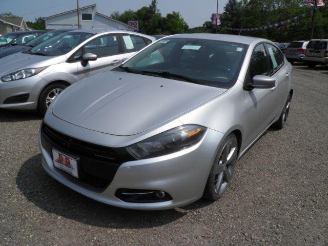 2013 SILVER Dodge Dart SXT (1C3CDFBA7DD) with an 2.0L L4 engine, located at 19521 New George's Creek Rd SW, Barton, MD, 21521, (301) 463-2404, 39.524323, -79.017906 - Photo#0