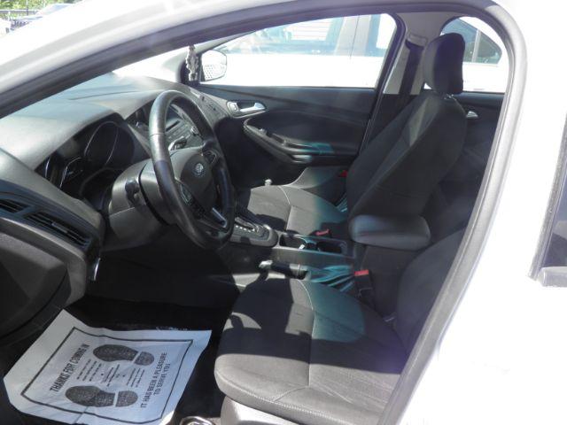 2017 White Ford Focus SE Sedan (1FADP3F25HL) with an 2.4L I4 engine, AT transmission, located at 15520 McMullen Hwy SW, Belair, MD, 21502, (301) 729-3700, 39.581375, -78.846451 - Photo#1