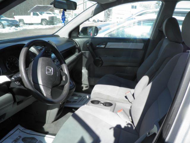 2011 SILVER Honda CR-V LX 4WD 5-Speed AT (5J6RE4H30BL) with an 2.4L L4 engine, AT transmission, located at 19521 New George's Creek Rd SW, Barton, MD, 21521, (301) 463-2404, 39.524323, -79.017906 - Photo#1