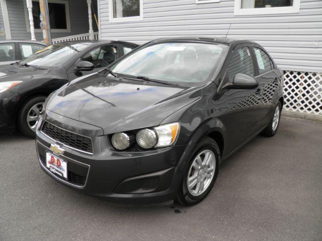 2015 GRAY Chevrolet Sonic LT Auto Sedan (1G1JC5SH1F4) with an 1.8L L4 engine, AT transmission, located at 15520 McMullen Hwy SW, Belair, MD, 21502, (301) 729-3700, 39.581375, -78.846451 - Photo #0
