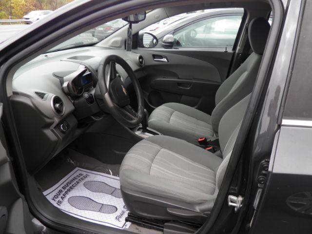 2015 GRAY Chevrolet Sonic LT Auto Sedan (1G1JC5SH1F4) with an 1.8L L4 engine, AT transmission, located at 15520 McMullen Hwy SW, Belair, MD, 21502, (301) 729-3700, 39.581375, -78.846451 - Photo #1