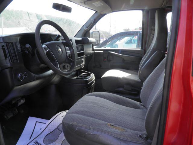 2012 RED Chevrolet Express 1500 Cargo (1GCSGAFX1C1) with an 4.3L V6 engine, AT transmission, located at 15520 McMullen Hwy SW, Belair, MD, 21502, (301) 729-3700, 39.581375, -78.846451 - Photo #1