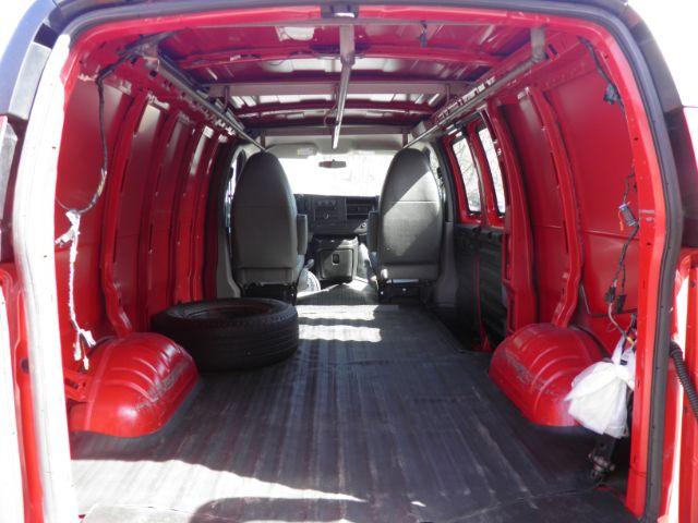 2012 RED Chevrolet Express 1500 Cargo (1GCSGAFX1C1) with an 4.3L V6 engine, AT transmission, located at 15520 McMullen Hwy SW, Belair, MD, 21502, (301) 729-3700, 39.581375, -78.846451 - Photo #3