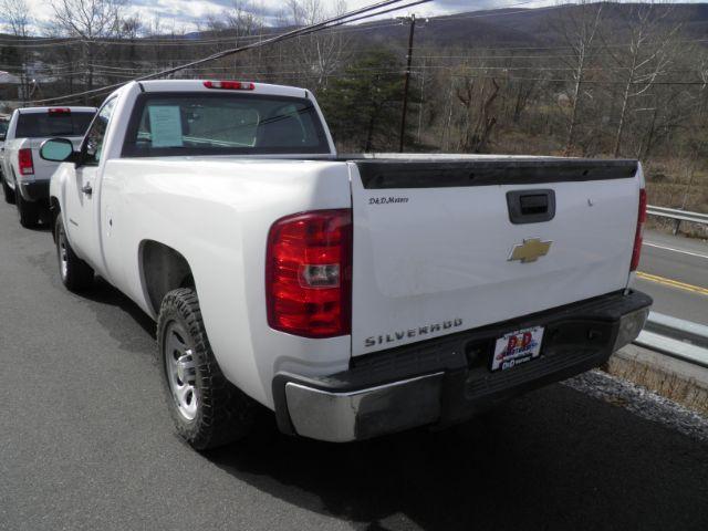 2011 WHITE Chevrolet Silverado 1500 Work Truck 2WD (1GCNCPEX6BZ) with an 4.3 V6 engine, AT transmission, located at 19521 New George's Creek Rd SW, Barton, MD, 21521, (301) 463-2404, 39.524323, -79.017906 - Photo#3