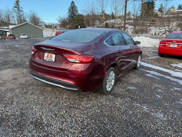 2016 MAROON /Black, premium cloth Chrysler 200 Limited (1C3CCCABXGN) with an 2.4L L4 engine, AT transmission, located at 19521 New George's Creek Rd SW, Barton, MD, 21521, (301) 463-2404, 39.524323, -79.017906 - Photo#1