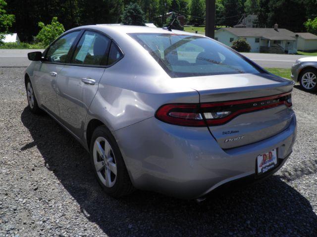 2015 GRAY Dodge Dart SXT (1C3CDFBB8FD) with an 2.4L L4 engine, 6SP transmission, located at 19521 New George's Creek Rd SW, Barton, MD, 21521, (301) 463-2404, 39.524323, -79.017906 - Photo#4
