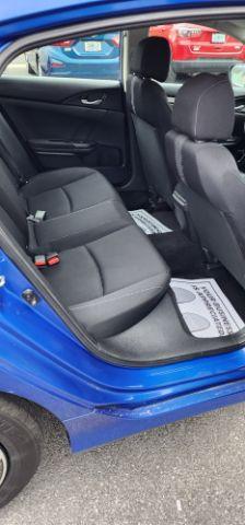2019 BLUE /Black, cloth Honda Civic LX Honda Sensing Sedan CVT (2HGFC2F61KH) with an 2.0L L4 engine, AT transmission, located at 15520 McMullen Hwy SW, Belair, MD, 21502, (301) 729-3700, 39.581375, -78.846451 - Photo #6