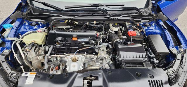 2019 BLUE /Black, cloth Honda Civic LX Honda Sensing Sedan CVT (2HGFC2F61KH) with an 2.0L L4 engine, AT transmission, located at 15520 McMullen Hwy SW, Belair, MD, 21502, (301) 729-3700, 39.581375, -78.846451 - Photo #9