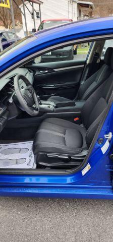 2019 BLUE /Black, cloth Honda Civic LX Honda Sensing Sedan CVT (2HGFC2F61KH) with an 2.0L L4 engine, AT transmission, located at 15520 McMullen Hwy SW, Belair, MD, 21502, (301) 729-3700, 39.581375, -78.846451 - Photo #1
