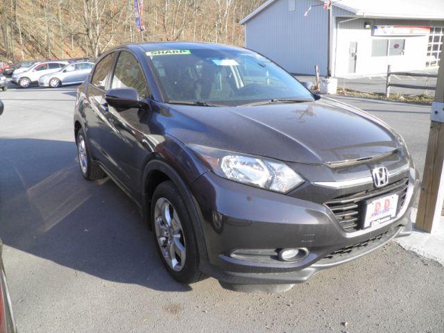 2017 BLACK Honda HR-V EX 4WD CVT (3CZRU6H55HM) with an 1.8L L4 engine, AT transmission, located at 19521 New George's Creek Rd SW, Barton, MD, 21521, (301) 463-2404, 39.524323, -79.017906 - Photo #0