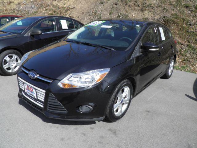 2014 BLACK Ford Focus SE Hatch (1FADP3K21EL) with an 2.0L L4 engine, AT transmission, located at 15520 McMullen Hwy SW, Belair, MD, 21502, (301) 729-3700, 39.581375, -78.846451 - Photo #0