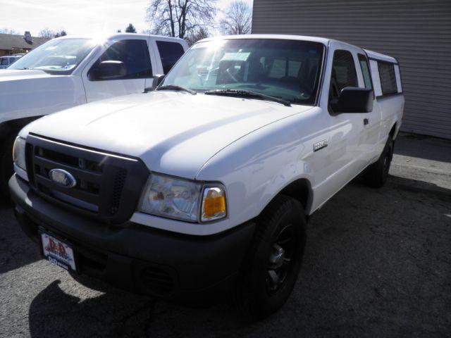 2009 WHITE Ford Ranger Sport SuperCab 4WD (1FTYR15E19P) with an 4.0 V6 engine, AT transmission, located at 15520 McMullen Hwy SW, Belair, MD, 21502, (301) 729-3700, 39.581375, -78.846451 - Photo #0