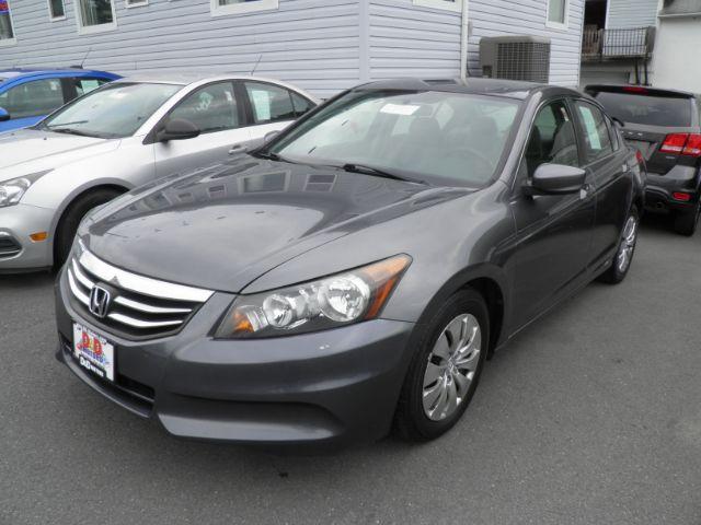 2012 Gray Honda Accord LX Sedan AT (1HGCP2F39CA) with an 2.4L I4 engine, AT transmission, located at 19521 New George's Creek Rd SW, Barton, MD, 21521, (301) 463-2404, 39.524323, -79.017906 - Photo#0