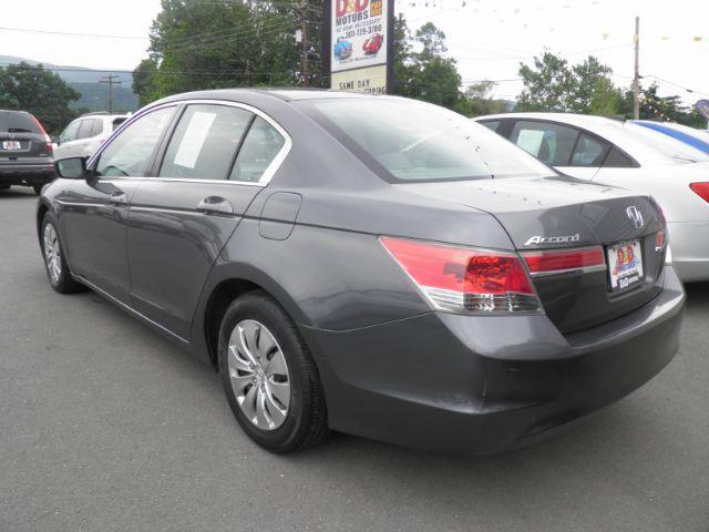2012 Gray Honda Accord LX Sedan AT (1HGCP2F39CA) with an 2.4L I4 engine, AT transmission, located at 19521 New George's Creek Rd SW, Barton, MD, 21521, (301) 463-2404, 39.524323, -79.017906 - Photo#4