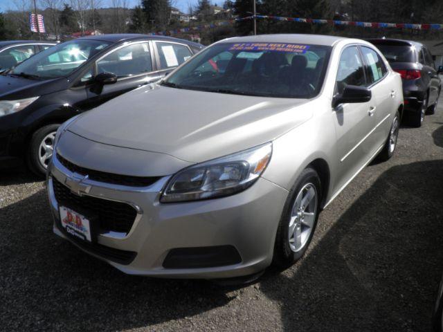2015 TAN Chevrolet Malibu LS Fleet (1G11A5SL2FF) with an 2.5 L4 engine, AT transmission, located at 15520 McMullen Hwy SW, Belair, MD, 21502, (301) 729-3700, 39.581375, -78.846451 - Photo #0