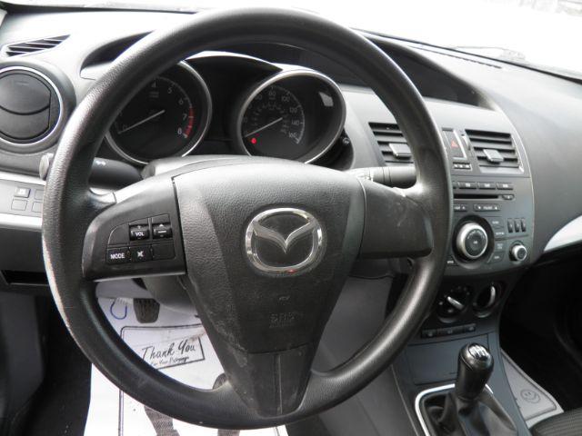 2012 BLACK Mazda MAZDA3 i Sport 4-Door (JM1BL1UG7C1) with an 2.0L L4 engine, AT transmission, located at 15520 McMullen Hwy SW, Belair, MD, 21502, (301) 729-3700, 39.581375, -78.846451 - Photo #2