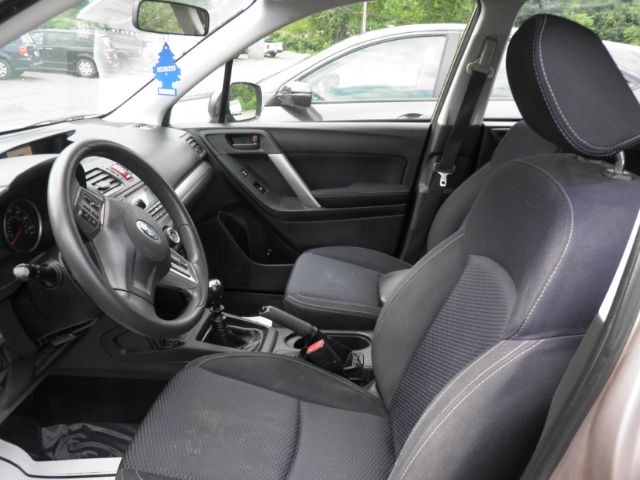 2015 GOLD Subaru Forester 2.5i (JF2SJAAC7FG) with an 2.5 L4 engine, 6SP transmission, located at 19521 New George's Creek Rd SW, Barton, MD, 21521, (301) 463-2404, 39.524323, -79.017906 - Photo#1