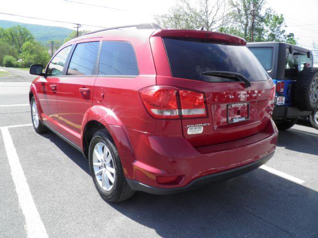 2014 RED DODGE JOURNEY SXT (3C4PDCBB8ET) with an 2.4L L4 engine, AT transmission, located at 15520 McMullen Hwy SW, Belair, MD, 21502, (301) 729-3700, 39.581375, -78.846451 - Photo#6