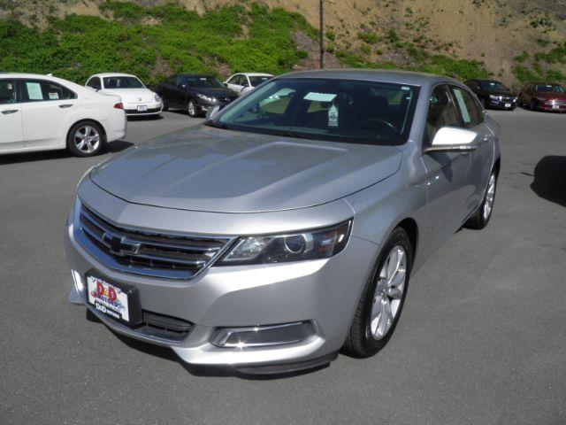 2016 SILVER Chevrolet Impala LT (2G1115S30G9) with an 3.6L V6 engine, AT transmission, located at 15520 McMullen Hwy SW, Belair, MD, 21502, (301) 729-3700, 39.581375, -78.846451 - Photo #0
