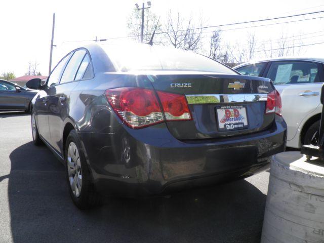 2013 GRAY Chevrolet Cruze LS Auto (1G1PA5SG7D7) with an 1.8L L4 engine, AT transmission, located at 15520 McMullen Hwy SW, Belair, MD, 21502, (301) 729-3700, 39.581375, -78.846451 - Photo #4