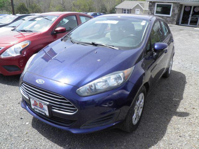 2016 BLUE Ford Fiesta SE Hatchback (3FADP4EJ6GM) with an 1.6L L4 engine, AT transmission, located at 19521 New George's Creek Rd SW, Barton, MD, 21521, (301) 463-2404, 39.524323, -79.017906 - Photo #0
