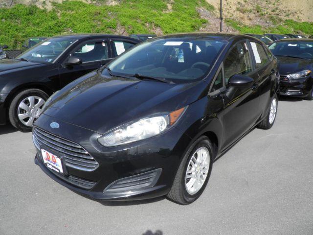 2015 BLACK Ford Fiesta S Sedan (3FADP4AJ5FM) with an 1.6L L4 engine, 6-Speed Automatic transmission, located at 15520 McMullen Hwy SW, Belair, MD, 21502, (301) 729-3700, 39.581375, -78.846451 - Photo #0