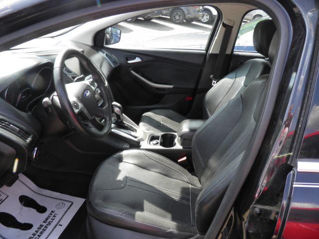 2012 BLACK Ford Focus SEL Sedan (1FAHP3H2XCL) with an 2.0L L4 engine, AT transmission, located at 19521 New George's Creek Rd SW, Barton, MD, 21521, (301) 463-2404, 39.524323, -79.017906 - Photo#1