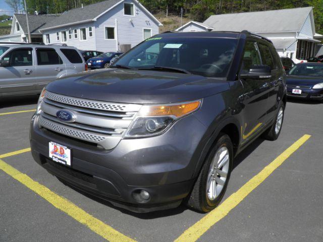2013 GRAY Ford Explorer XLT 4WD (1FM5K8D83DG) with an 3.5L V6 engine, AT transmission, located at 15520 McMullen Hwy SW, Belair, MD, 21502, (301) 729-3700, 39.581375, -78.846451 - Photo #0