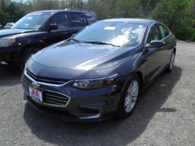 2017 GRAY Chevrolet Malibu 1LT (1G1ZE5ST6HF) with an 1.5L L4 engine, AT transmission, located at 19521 New George's Creek Rd SW, Barton, MD, 21521, (301) 463-2404, 39.524323, -79.017906 - Photo #0