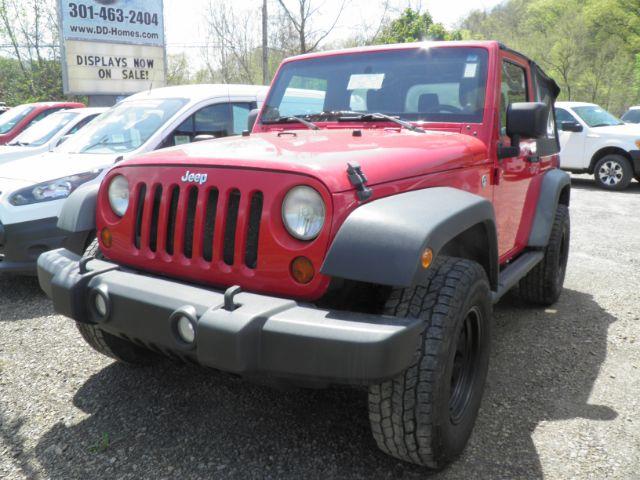 2011 RED Jeep Wrangler Sport 4WD (1J4AA2D14BL) with an 3.8 V6 engine, AT transmission, located at 19521 New George's Creek Rd SW, Barton, MD, 21521, (301) 463-2404, 39.524323, -79.017906 - Photo #0
