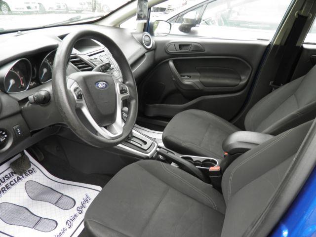 2019 BLUE Ford Fiesta SE Hatchback (3FADP4EJ0KM) with an 1.6L L4 engine, AT transmission, located at 19521 New George's Creek Rd SW, Barton, MD, 21521, (301) 463-2404, 39.524323, -79.017906 - Photo #1